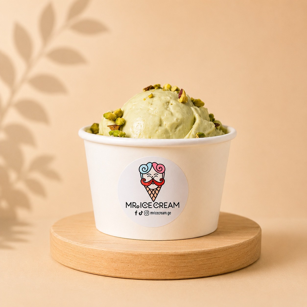 Pistachio ice cream